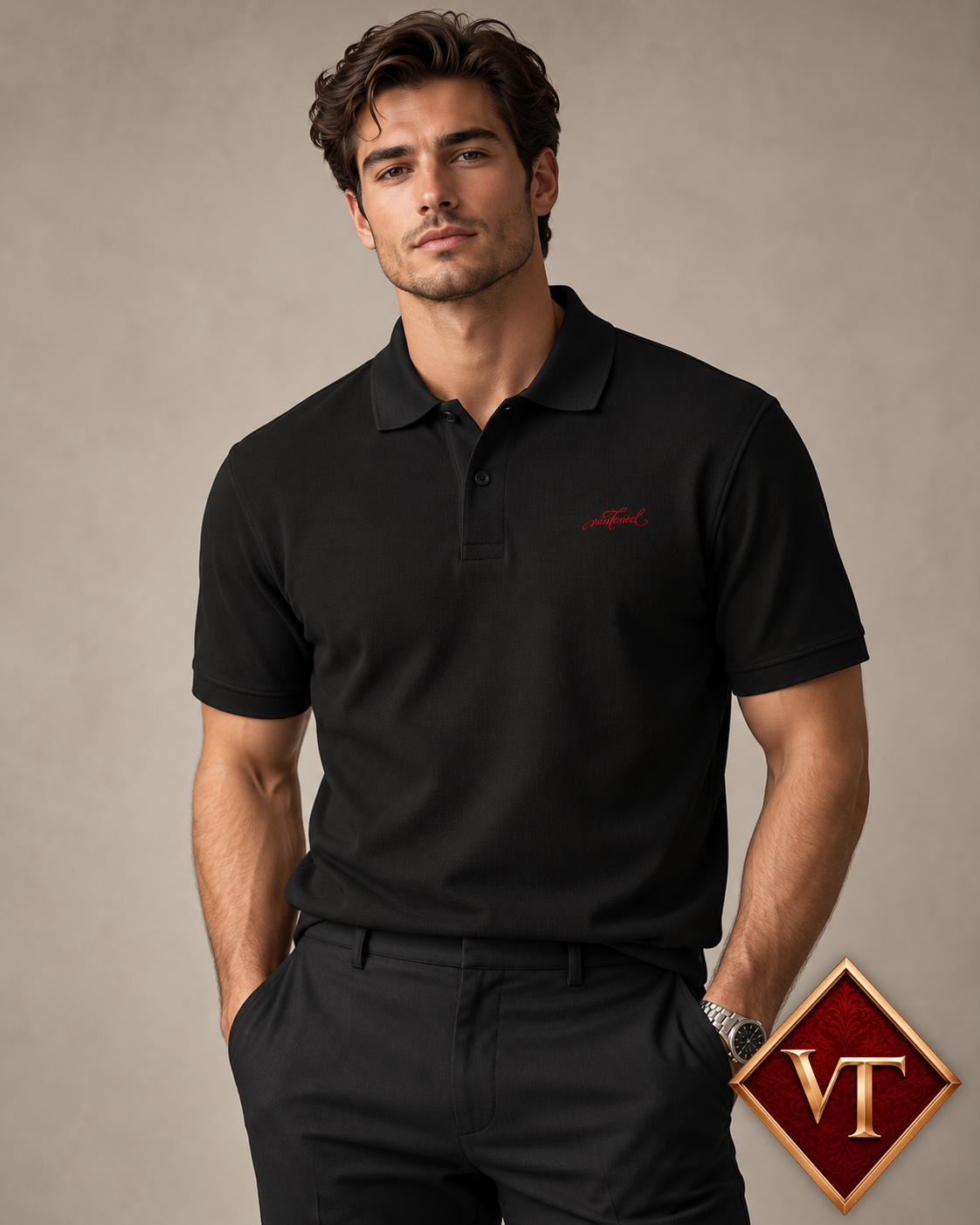 Classic pique polo – vanToneel